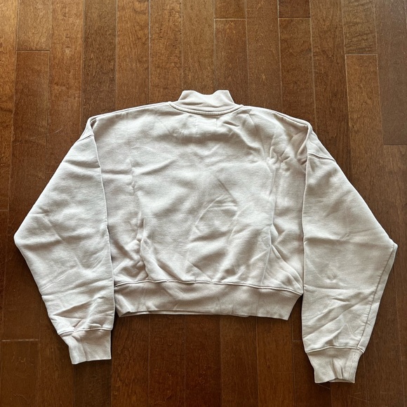 Cropped Wilfred Free half zip sweatshirt - Picture 2 of 3